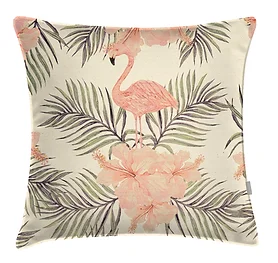 Flamingo Lagoon Pillow